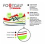 Modèles FootGel 780038 35-38 Tennis Eucalyptus