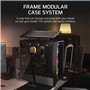 Boîtier PC - CORSAIR - Série FRAME 4000D RS ARGB - Moyen-tour - 3 ventilateurs ARGB - Noir