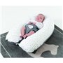 Coussin de maternité - CANDIDE - Multirelax - Polyester / Coton - Gris / Etoiles