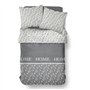 Housse de couette - TODAY - CHARME - Chambray - Gris foncé Capucine - 260 x 240 cm