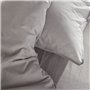 Housse de couette - TODAY - CHARME - Chambray - Gris clair Constance - 240 x 220 cm