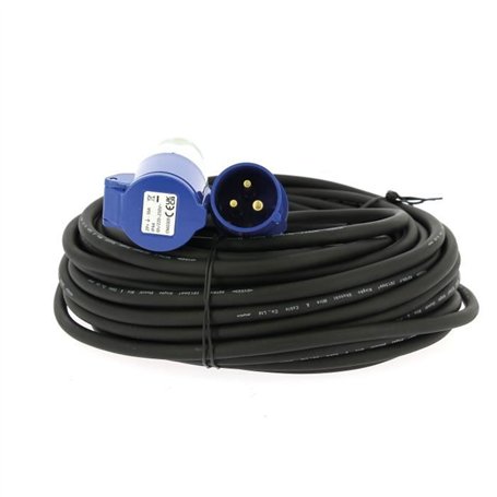 Rallonge secteur - EZA - 25m - Section de câble 1