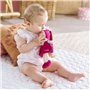 Doudou - COROLLE - Miss Rose Grenadine - 25 cm - senteur vanille - des la naissance