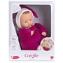 Doudou - COROLLE - Babipouce Rose Grenadine - 28 cm - senteur vanille - des la naissance