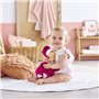 Doudou - COROLLE - Babipouce Rose Grenadine - 28 cm - senteur vanille - des la naissance