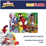 Set de 4 Puzzles Spidey 35 x 1,5 x 25 cm 48 Pièces (6 Unités)