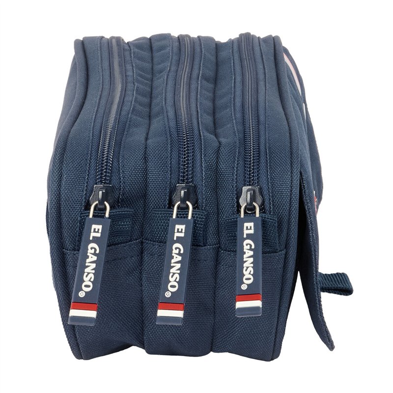 Image secondaire de Trousse Fourre-Tout Triple El Ganso Eclipse Blue marine 21,5 x 10 x 8 cm