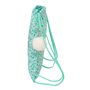 Sac à dos serré par des ficelles Safta Cuore Menthe 35 x 40 x 1 cm