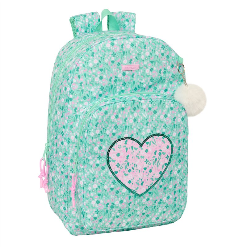 Cartable Safta Cuore Menthe 30 x 46 x 14 cm