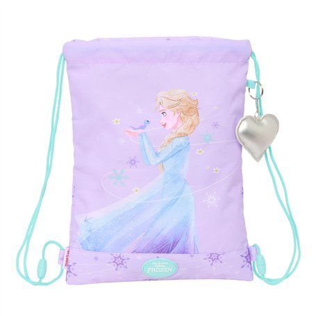 Sac à dos serré par des ficelles Frozen Spirit Lila 26 x 34 x 1 cm