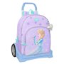 Cartable à roulettes Frozen Spirit Lila 33 x 42 x 14 cm