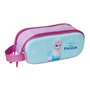 Trousse Fourre-Tout Double Frozen Rose Bleu ciel 21 x 8 x 6 cm 3D