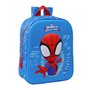 Sac à dos enfant Spider-Man Rouge Blue marine 22 x 27 x 10 cm 3D