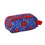 Trousse Fourre-Tout Double The Avengers Rouge Bleu foncé 21 x 8 x 6 cm 3D