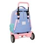 Cartable à roulettes Munich Mellow Bleu Rose Bleu ciel 33 x 45 x 22 cm