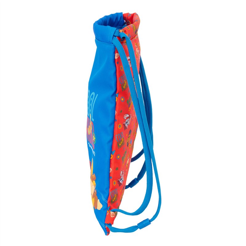 Image secondaire de Sac à dos serré par des ficelles The Paw Patrol Cool Bleu Rouge 26 x 34 x 1 cm