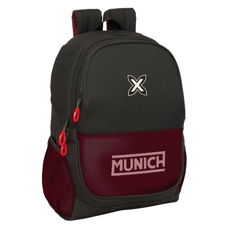 Cartable Munich Vulcan Noir 32 x 44 x 16 cm