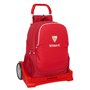 Cartable à roulettes Sevilla Fútbol Club Rouge 32 x 43 x 14 cm