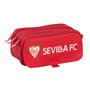 Trousse Fourre-Tout Triple Sevilla Fútbol Club Rouge 21