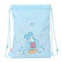 Sac à dos serré par des ficelles Mickey Mouse Clubhouse Baby Bleu 26 x 34 x 1 cm