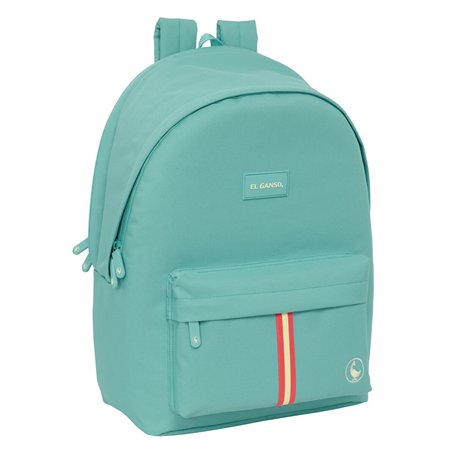 Sac à Dos pour Portable et Tablette avec Sortie USB El Ganso Aquarelle Bleu