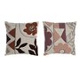 Coussin DKD Home Decor Blanc Rose 45 x 15 x 45 cm (2 Unités)