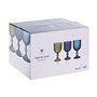 Set de Verres Home ESPRIT Vert Verre 380 ml (6 Unités)