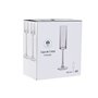 Verre à pied évasé de champagne et de cava Home ESPRIT Transparent Verre 160 ml (6 Unités)