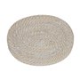 Set de table Home ESPRIT Blanc Naturel Bambou Rotin 40 x 30 x 1 cm