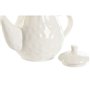 Théière Home ESPRIT Blanc Marron Porcelaine 1 L
