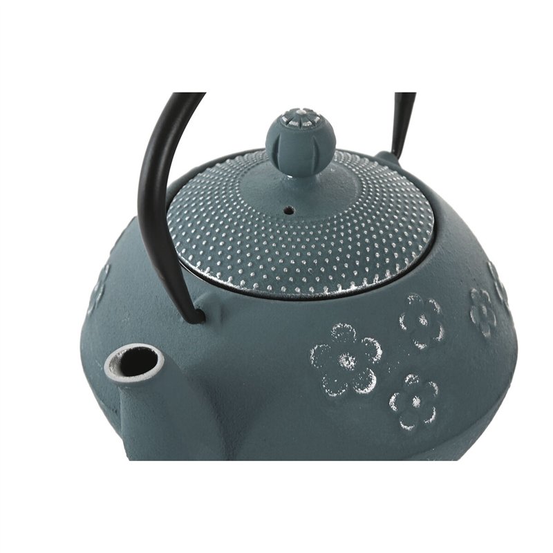 Image secondaire de Théière Home ESPRIT Bleu Acier inoxydable Fer 800 ml