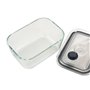 Boîte à lunch Home ESPRIT Transparent polypropylène Verre Borosilicaté 800 ml