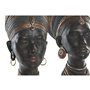 Figurine Décorative Home ESPRIT Marron Africaine 30 x 20 x 53 cm (2 Unités)