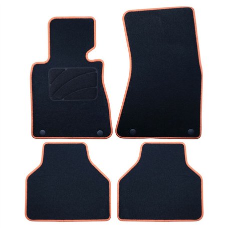Set de tapis de voitures OCC Motorsport OCCBW0015YE Bmw E65 Serie 7 Corto 5 Pièces