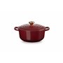 Le Creuset Cocotte Signature en Fonte Émaillée avec Couvercle