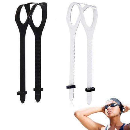 JINJUMEI Lot de 2 Sangle de Masque de Remplacement en Silicone