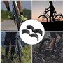 JINJUMEI 12pcs Vélo Guidon Cale Entretoise, Antidérapant Joint en Caoutchouc pour Adaptateur de Joint de Guidon, 25,4mm à 31,8mm