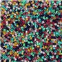 Hama Perles 9411 - Sachet d'environ 7 000 perles midi - Diamètre : 5 mm - 7 couleurs tendance - Pour enfants à partir de 5 ans