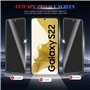 KULAIKE 2 Pièces Anti-Espion Protection Écran Verre Trempé pour Samsung galaxy S22 avec 2 Pièces Protecteur d'objectif de Camera