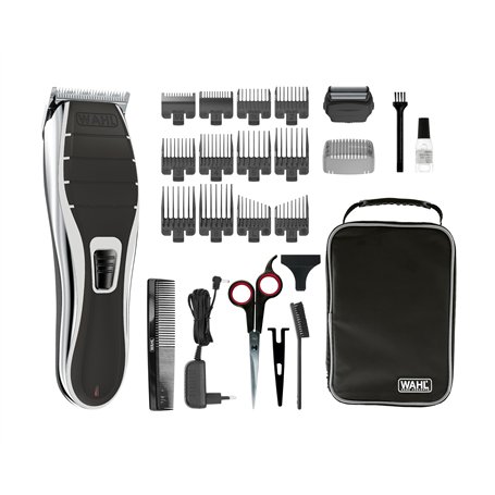 WAHL Clipper 2-en-1 Tondeuse à cheveux et rasoir Kit combiné tondeuse à cheveux et rasoir sans fil rechargeable au lithium-ion