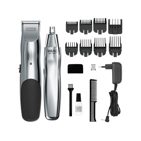Tondeuse à barbe rechargeable Wahl Groomsman pour les moustaches