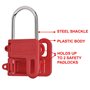 Master Lock S430 Crochet de Consignation pour 2 Cadenas de Consignation