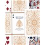 Bicycle - Jeu de 54 Cartes à Jouer - Collection Creatives - Botanica - Magie/Carte Magie, Blanc, Cuivré