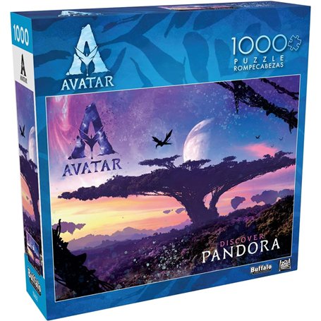 Buffalo Games - Avatar Classic Pandora - Avatar - Découvrez Pandora - Puzzle de 1000 pièces pour Adultes - Puzzle Stimulant Parf
