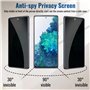 [3 Pièces] Anti-Espion Verre Trempé pour Samsung Galaxy S20 FE, Protecteur D'écran de Confidentialité, 9H Dureté Film Protecteur