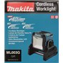 Lampe de travail LED 14,4V / 18V / 40V, 450 à 1100 lm (Solo) - MAKITA DEAML003G