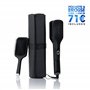 GHD - Coffret Duet Style - Lisseur Séchant 2-en-1 (Noir), Brosse & Pochette incluses. Sèche & Lisse Simultanément Sans Dommage T
