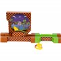 Sonic The Hedgehog Go Go Racers Deluxe Ensemble de jeu avec figurine Super Sonic moulée sous pression, combiné avec le kit de je