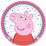 amscan 8 assiettes Peppa Pig de 18 cm