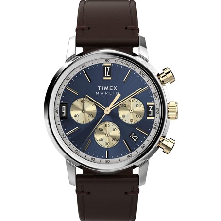 Timex Montre Quartz Chronographe pour Hommes Marlin